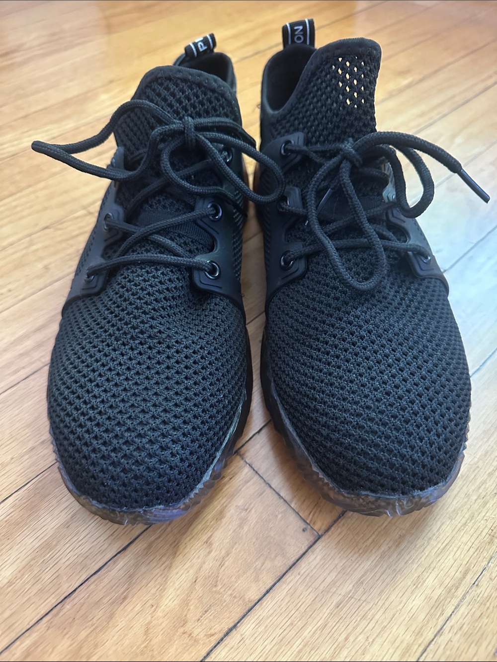 Men's Black Knit Indestructible Steel Toe Sneakers